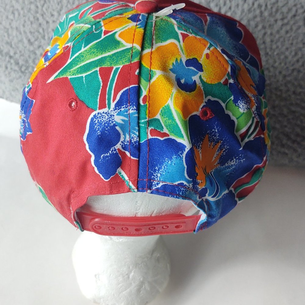 Vintage Florida State Fair Snapback Hat Cap Red - Gem